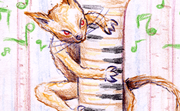 Пианиновый кот